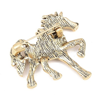 Alloy Rhinestone Lapel Pin Brooches JEWB-C057-01AB-1