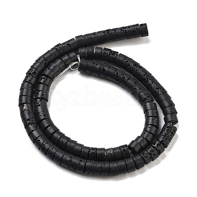 Natural Lava Rock Dyed Beads Strands G-K375-G07-01-1