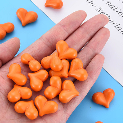 Opaque Acrylic Beads MACR-S373-70-A05-1