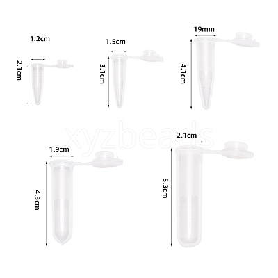 Transparent Disposable Plastic Centrifuge Tube CON-NB0001-10-1