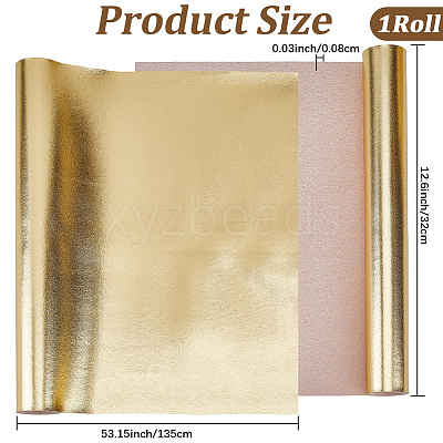 PVC Imitation Leather Fabric AJEW-WH20006-451A-1