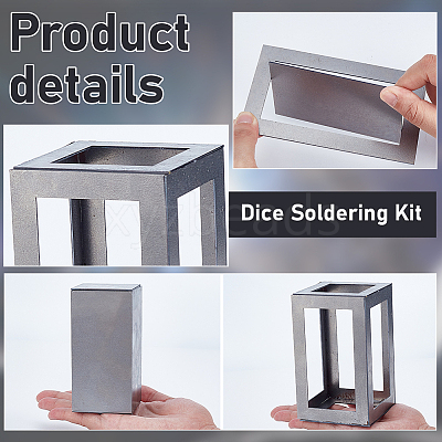 48Pcs 4 Styles Steel Welding Practice Sheet Kit TOOL-WH0136-210-1