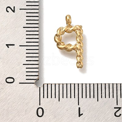PVD Vacuum Plating 304 Stainless Steel Pendants STAS-S148-28G-P-1