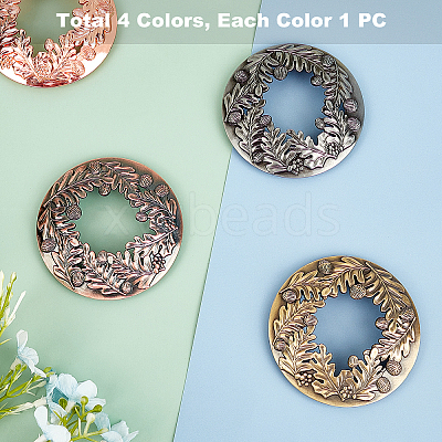 Alloy Candle Lids PALLOY-PH0013-67-1