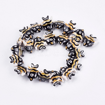 Handmade Porcelain Beads PORC-G002-54-1