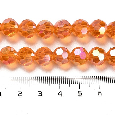 Transparent Glass Beads EGLA-A035-T10mm-B05-1