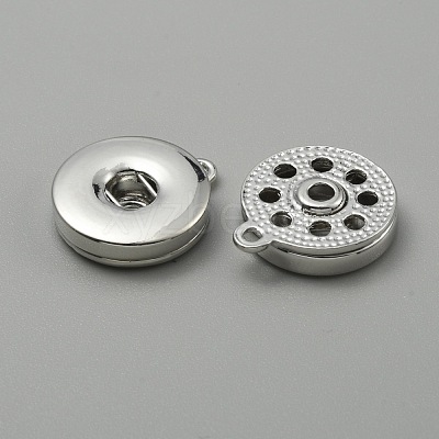 Alloy Hang Snap Base Pendant FIND-WH0110-280P-1