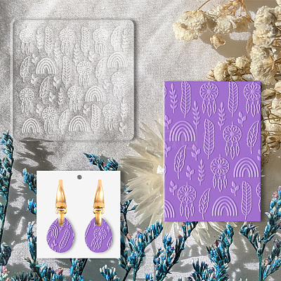 Acrylic Clay Texture Boards DIY-WH0498-0018-1