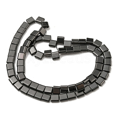 Electroplated Non-magnetic Synthetic Hematite Beads Strands G-C106-A02-11-1