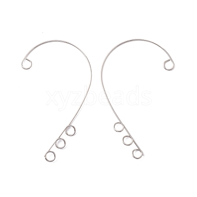 Tarnish Resistant 316 Stainless Steel Ear Cuff Findings STAS-H148-01P-1