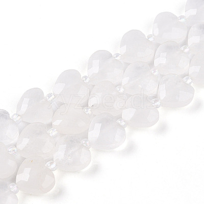 Natural Quartz Crystal Beads Strands G-P570-E21-01-1