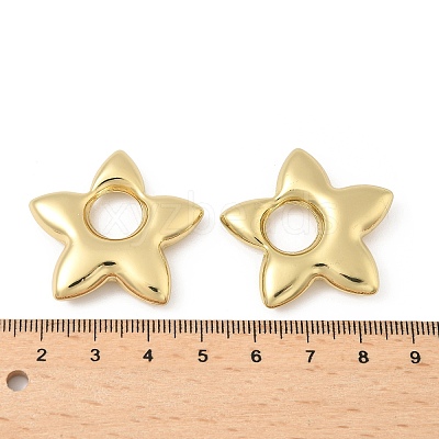 Star Brass Pendants KK-M327-09G-1