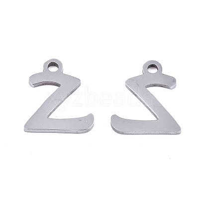 Non-Tarnish 201 Stainless Steel Charms X-STAS-T044-217P-Z-1