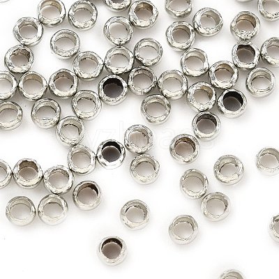 Brass Crimp Beads KK-S509-01P-02-1