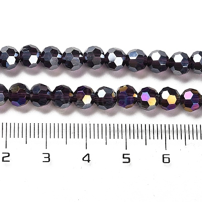 Transparent Glass Beads EGLA-A035-T6mm-B15-1