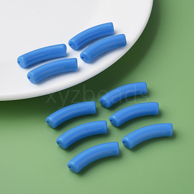 Opaque Acrylic Beads MACR-S372-002B-14-4127-1