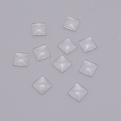 Glass Cabochons GLAA-TAC0007-04-1