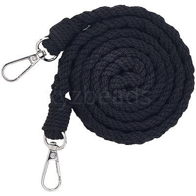 2Pcs Imitation Leather Twist Knitting Cord Mobile Straps FIND-CP0003-73B-1