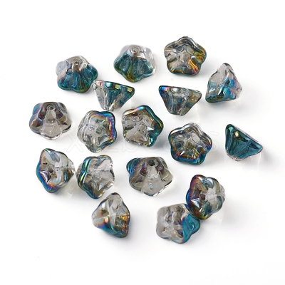 Electroplate Glass Beads EGLA-I012-A-1