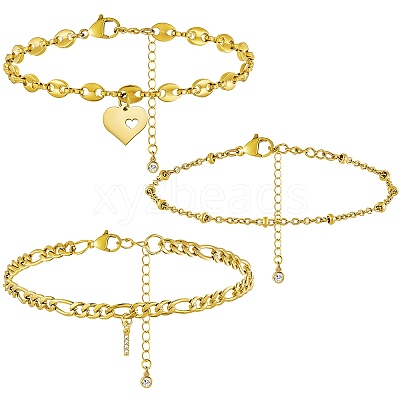 Anklets Sets AJEW-AN00383-09-1