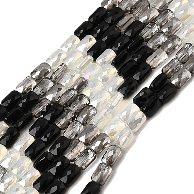 Electroplate Glass Beads Strands X-EGLA-D300-05-02-1