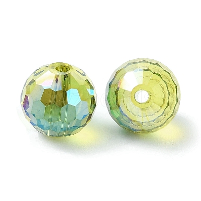 AB Color Plated Glass Beads EGLA-P059-02B-AB26-1
