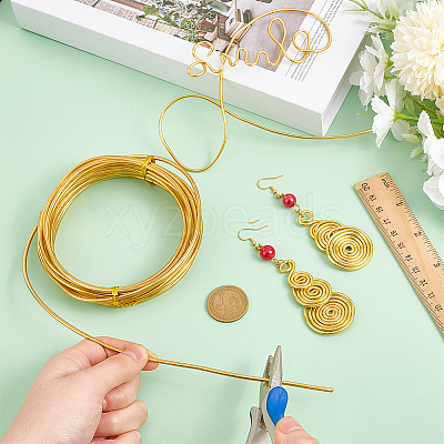 Round Brass Wires CWIR-WH0007-17D-G-1