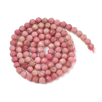 Natural Rhodonite Beads Strands G-E411-11A-4mm-1