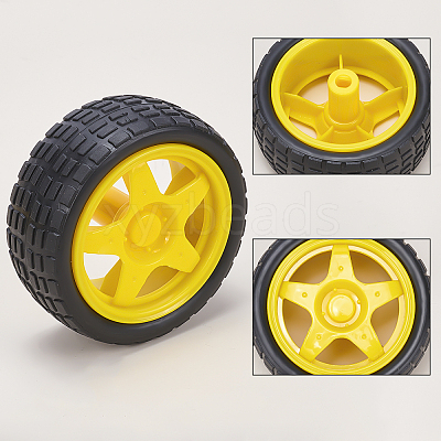 PVC Wheel Robot Toy Accessories FIND-GA0001-18-1