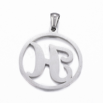 Non-Tarnish 304 Stainless Steel Pendants STAS-K162-050P-1