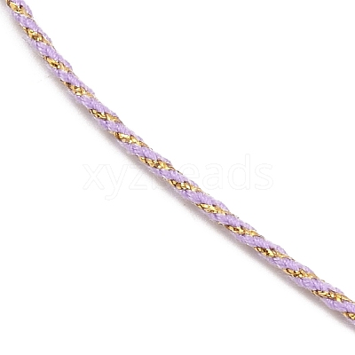 2MM Nylon Braided Cord Necklace Making MAK-A019-02G-18-1