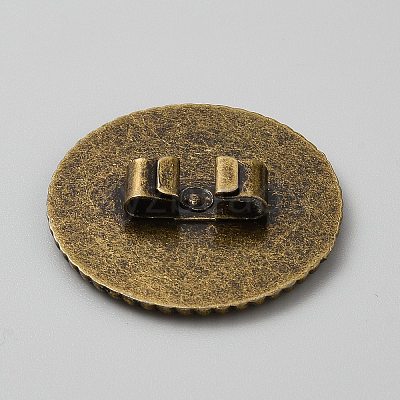 Blank  Alloy Bolo Tie Round Slider Pack FIND-WH0139-459AB-1