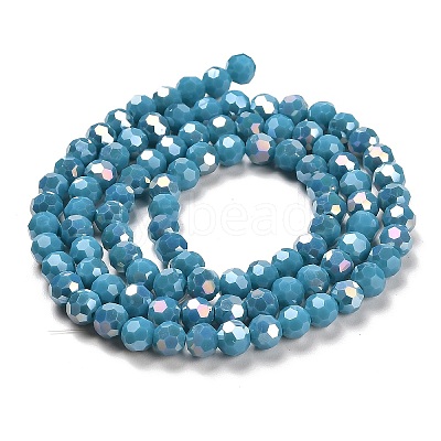 Opaque Glass Beads Stands EGLA-A035-P6mm-B12-1