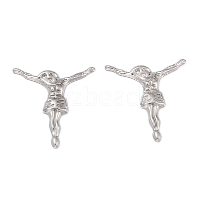 Tarnish Resistant 304 Stainless Steel Cabochons STAS-P282-01B-P-1