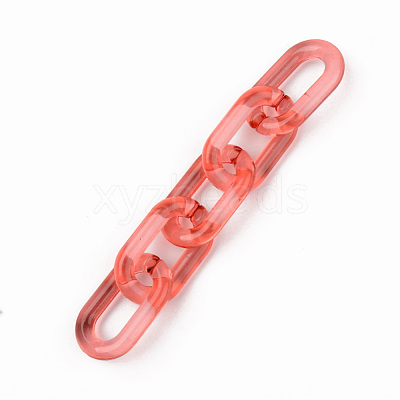 Transparent Acrylic Linking Rings OACR-T024-02-J02-1