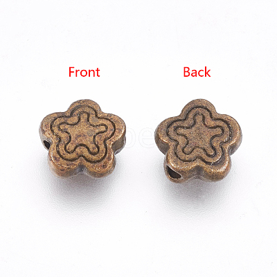 Tibetan Style Alloy Beads MLF10690Y-NF-1