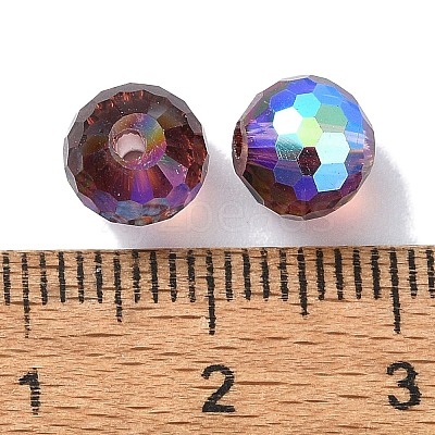 AB Color Plated Glass Beads EGLA-P059-02A-AB16-1