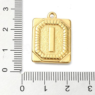 Ion Plating(IP) 304 Stainless Steel Pendants STAS-U033-01G-I-1