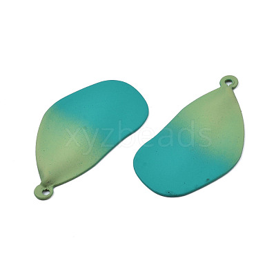 Spray Painted Iron Pendants IFIN-N008-026A-1