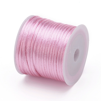 Nylon Satin Rattail Cords NWIR-L006-2mm-20-1
