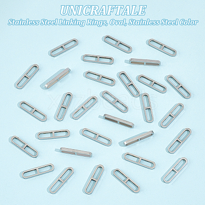 201 Stainless Steel Linking Rings STAS-UN0051-50-1