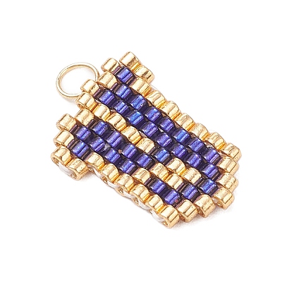 Handmade MIYUKI Seed Beads PALLOY-MZ00867-25-1