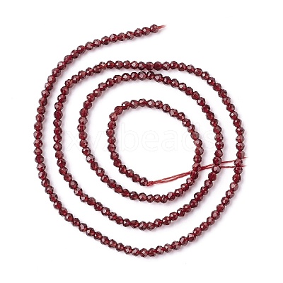 Transparent Glass Beads Strands GLAA-C019-01A-17-1