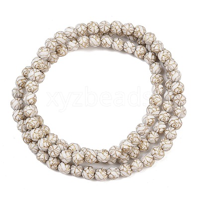Czech Pressed Glass Beads GLAA-I061-33-1