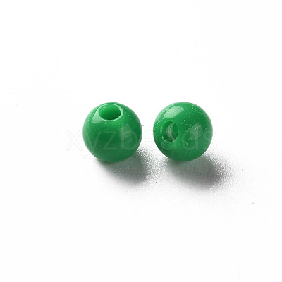 Opaque Acrylic Beads MACR-S370-C6mm-24-1