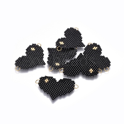 MIYUKI & TOHO Handmade Japanese Seed Beads Links SEED-A029-EG03-1