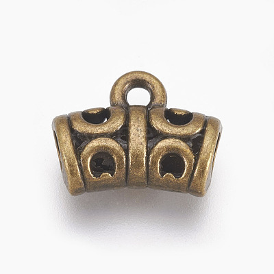 Tibetan Style Alloy Hangers TIBEP-QA785-AB-LF-1