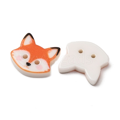 2-Hole Opaque Resin Buttons RE-CBA85A5-29-1
