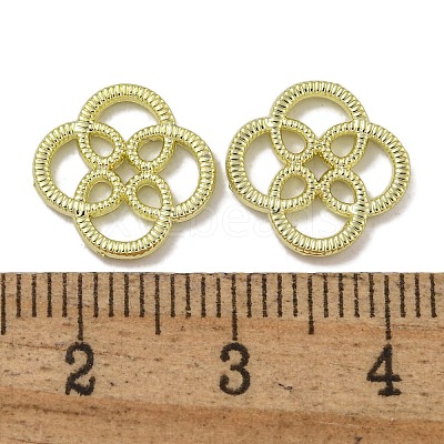 Rack Plating Alloy Chinese Knot Multi-Strand Links PALLOY-F312-38G-02-1