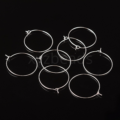 Brass Wine Glass Charm Rings EC067-2S-1
